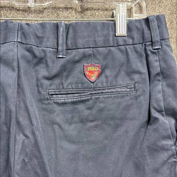 Polo by Ralph Lauren Blue Flat Front Shorts - Picture 4 of 5